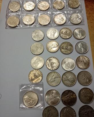 Monete 500 lire argento 835