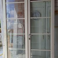 Portafinestra doppio battente in legno