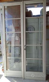 Portafinestra doppio battente in legno