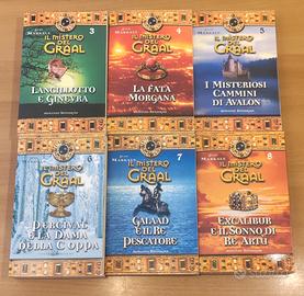 n.6 volumi Il mistero del Graal