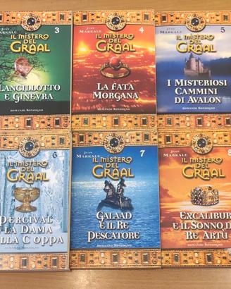 n.4 volumi Il mistero del Graal