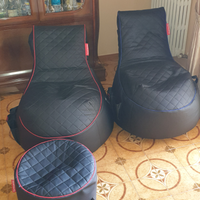 Gamewarez pouf sacco poltrona sedia gaming gioco