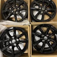 CERCHI IN LEGA DA 15” NERO NISSAN NOTE ORIGINALE