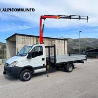 Iveco Daily con gru Nuova e cassone fisso