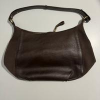 Borsa in pelle-camoscio Tosca Blu