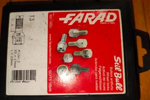 bulloni antifurto ruote auto cerchi in lega