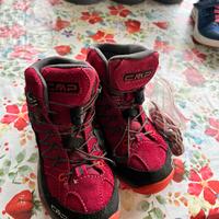 2 Paia Scarpe Trekking Bambina CMP - Come Nuove