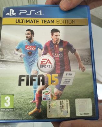 Fifa 15 - Sony Playstation 4 PS4 - PAL ultimate TE