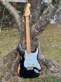  Stratocaster di liuteria heavy relic 
