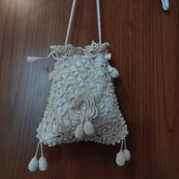 Pochette in pizzo uncinetto 