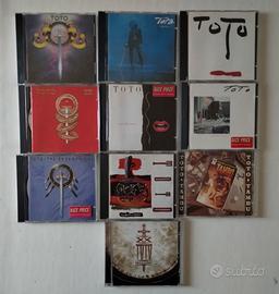 CD MUSICALI TOTO 10 PEZZI