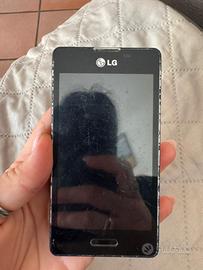 Smartphone nero vintage LG Optimus L7 II (P710)