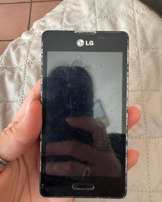 Smartphone nero vintage LG Optimus L7 II (P710)