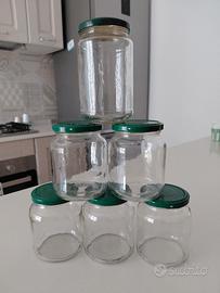 barattoli di vetro con tappo 