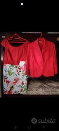 Completo  donna giacca e abito Edas Tg 48/52