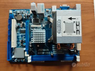 asrock g41m + processore Intel