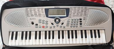 Medeli MC37A Tastiera Portatile - Argento completa