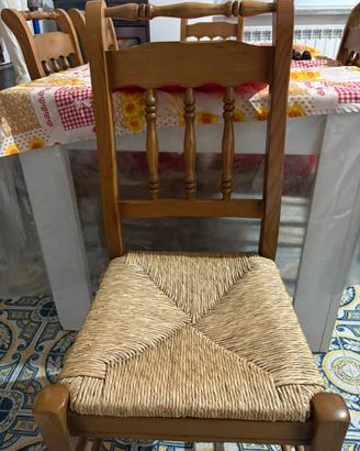 Sedie in legno