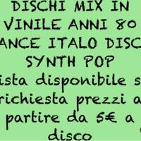 Dischi vinile mix Dance Synth Pop Anni 80