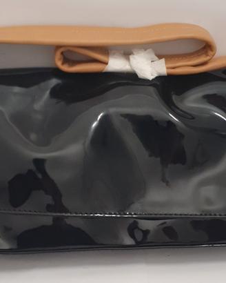 borsetta Basile in vernice nera nuova 