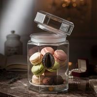 Biscottiera Barattolo Cristallo Argento 925 NUOVO 