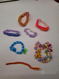 Braccialetti Twist loops fatti a mano