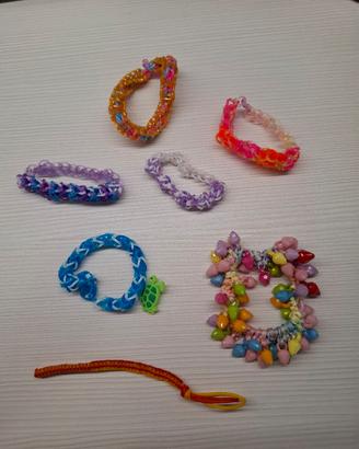 Braccialetti Twist loops fatti a mano