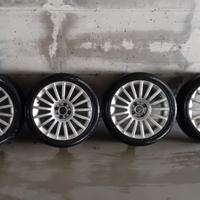 Ruote Fiat 500 cerchi + gomme estive 195/45R16
