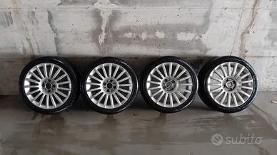 Ruote Fiat 500 cerchi + gomme estive 195/45R16