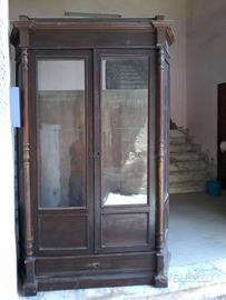 Antica vetrina armadio anni 20