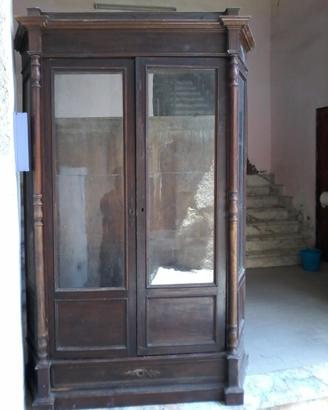 Antica vetrina armadio anni 20