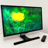 Samsung TV Monitor 24" FullHD HDMI USB telecomando