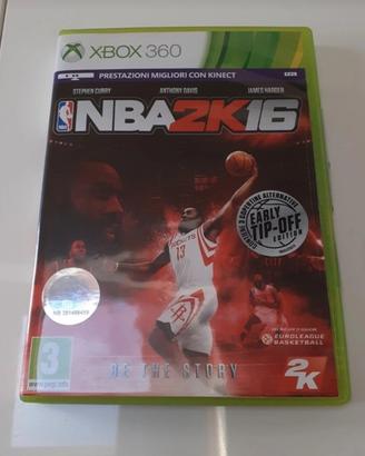videogioco NBA 2k16 per XBox360