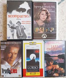 Lotto 30 VIDEOCASSETTE VHS GENERI VARI molti rari!