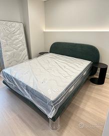 Letto imbottito moderno da esposizione