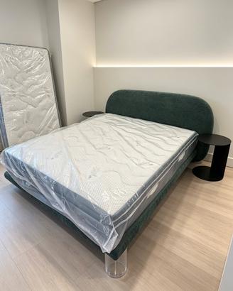 Letto imbottito moderno da esposizione