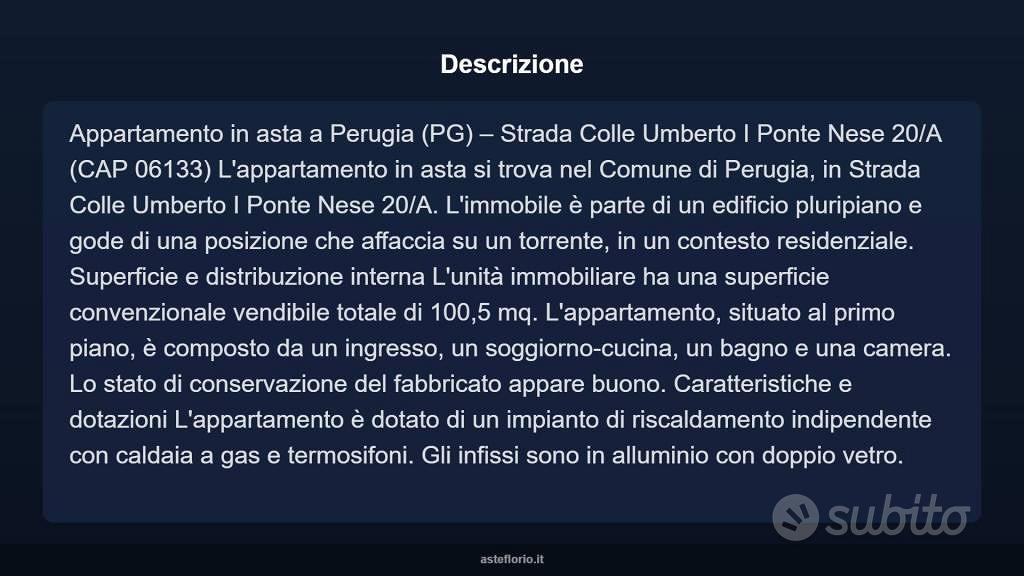 Appartamento – Perugia, Colle Umberto - Vista 5