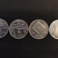 4 monete 100 lire