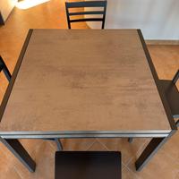 Tavolo “mercurio” allungabile 90x90/180