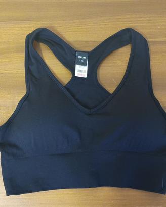 Reggiseno sportivo Keos nero taglia L/XL