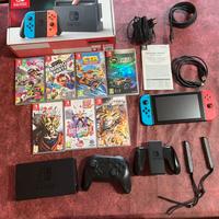 Nintendo Switch,Controller Pro,7 giochi