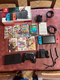 Nintendo Switch,Controller Pro,7 giochi