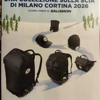 ZAINO -BORSA -MARSUPIO- BERRETTO E SCALDACOLLO