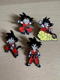 Spille Dragon Ball Metalliche Pin Kid Goku Speedy