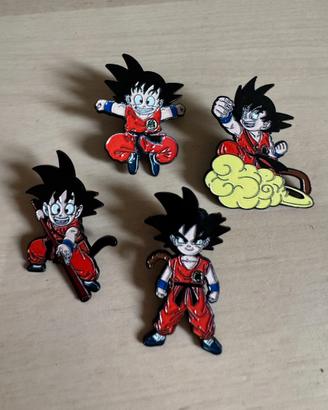 Spille Dragon Ball Metalliche Pin Kid Goku Speedy