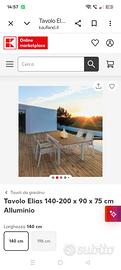 Tavolo per esterno e giardino 