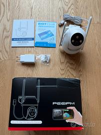 Telecamera videosorveglianza 4G LTE Pan Tilt NUOVA
