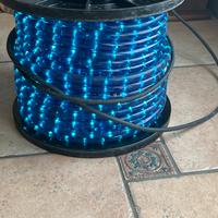 Tubo luminoso  45 mt blu.