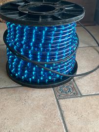 Tubo luminoso  45 mt blu.