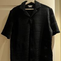 Camicia elasticizzata jacquard